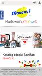 Mobile Screenshot of hurtowniazabawek.moneks1.pl